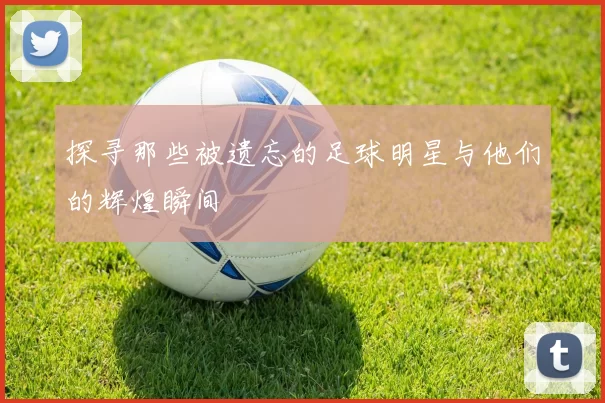 探寻那些被遗忘的足球明星与他们的辉煌瞬间
