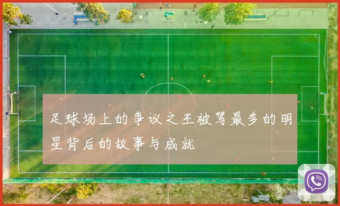 足球场上的争议之王被骂最多的明星背后的故事与成就